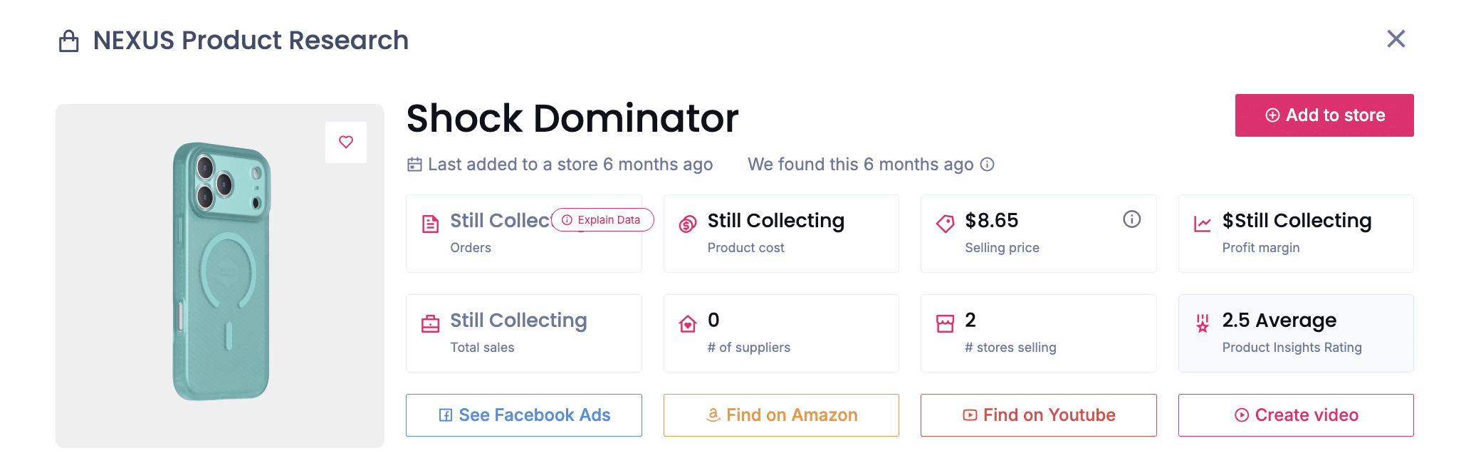 Anti-Shock Transparent Bumper Case